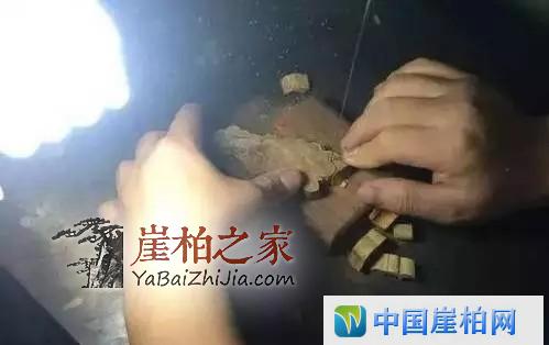 崖柏开料扯珠子！本来就是个赌局！