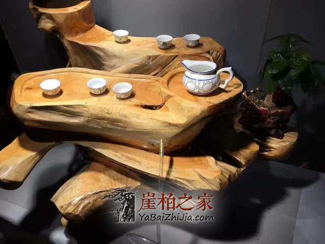 崖柏茶盘：崖柏与茶艺的完美结合-2