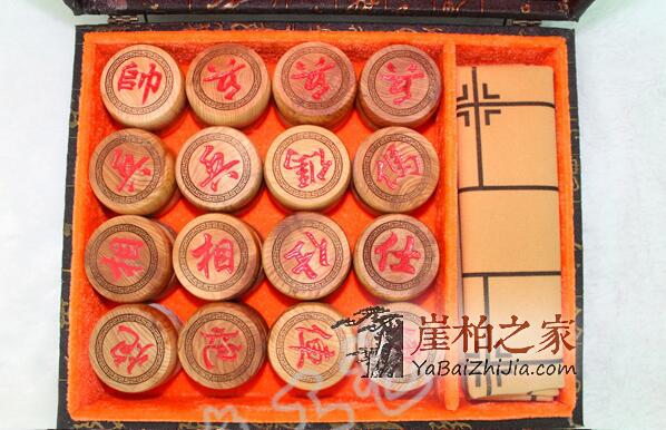 崖柏中国象棋 高端摆件 益智文玩 商务礼品-2