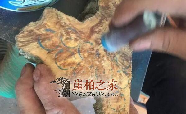 崖柏陈化瘤手串如何制作、成珠的？-6