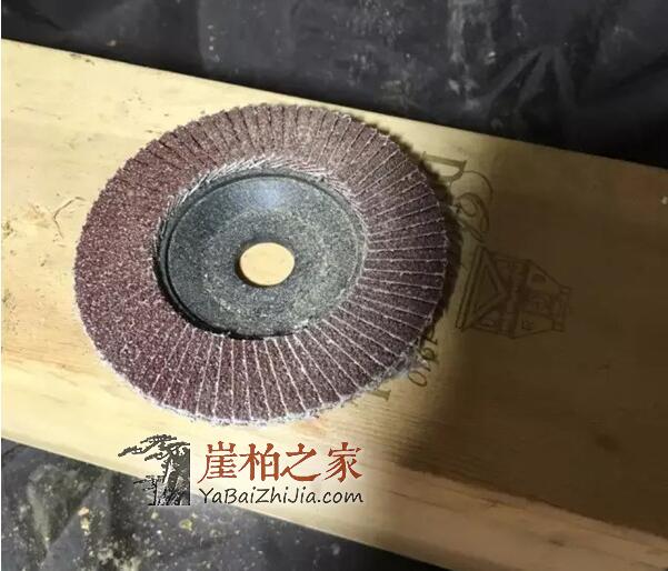 崖柏打磨抛光中选择工具的诀窍及过程-1